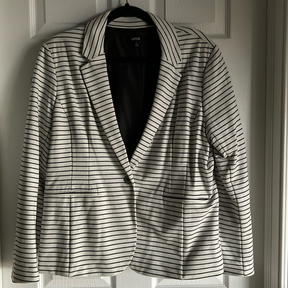 Striped Dress Jacket